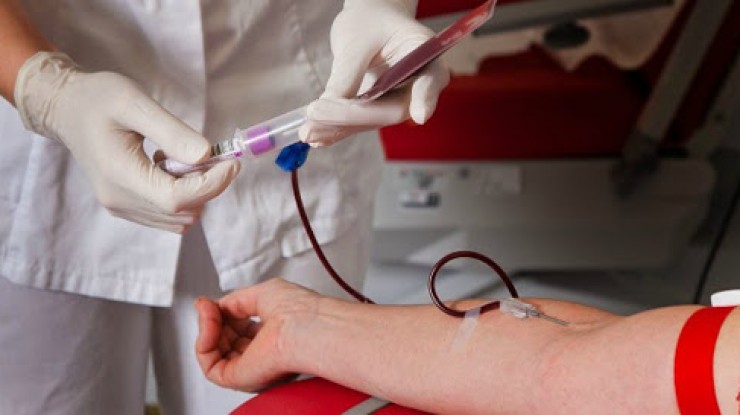 Colecta por el día Mundial del Donante de Sangre